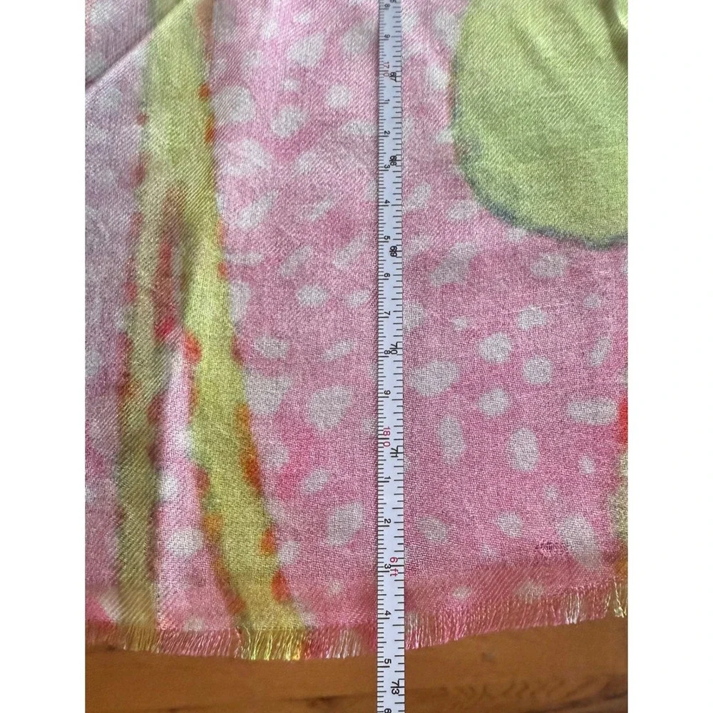 NIQUEA.D Silk Butterfly Floral 28x72 Scarf Wrap Shawl Pashmina Wearable Art Chic